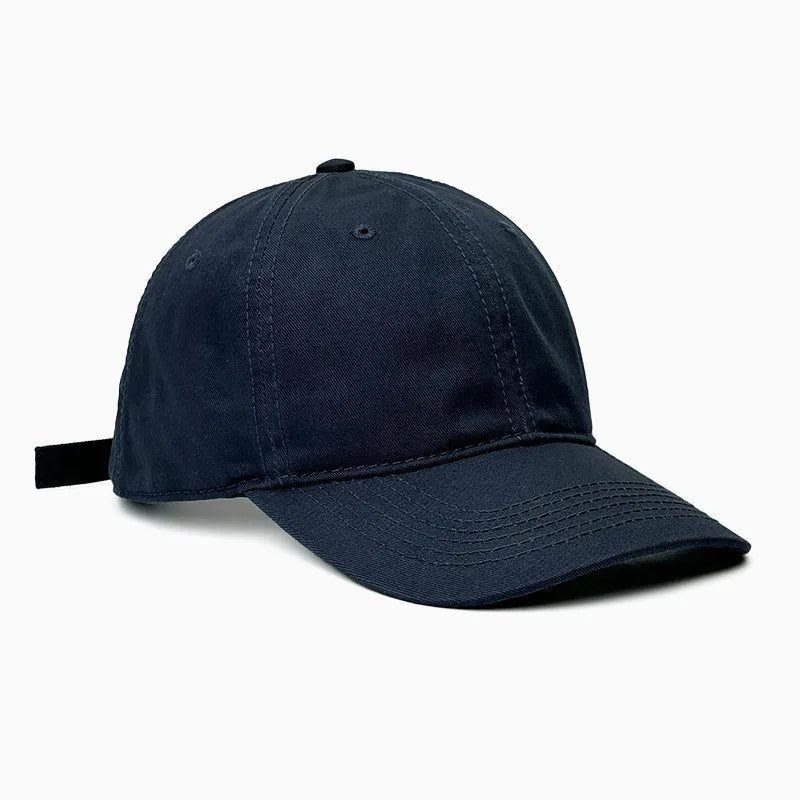 Unisex soft-top dad hat by TrendLux Wear in plain style with sun protection, shown in a neutral color for casual wear.