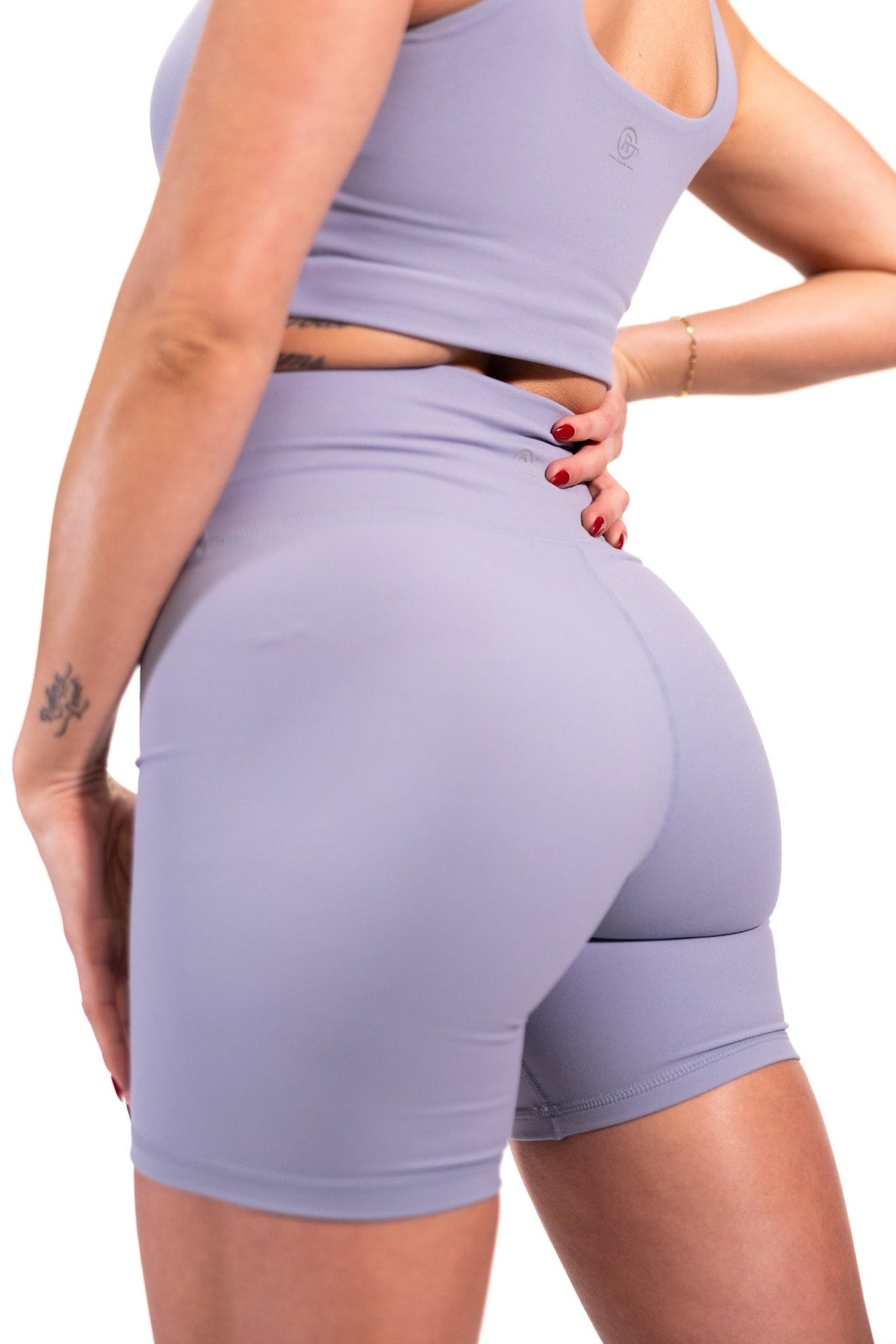 Gymratsclub Oasis Shorts Leggings for women, comfortable activewear with stretchy fabric and a sleek fit, suitable for workouts.