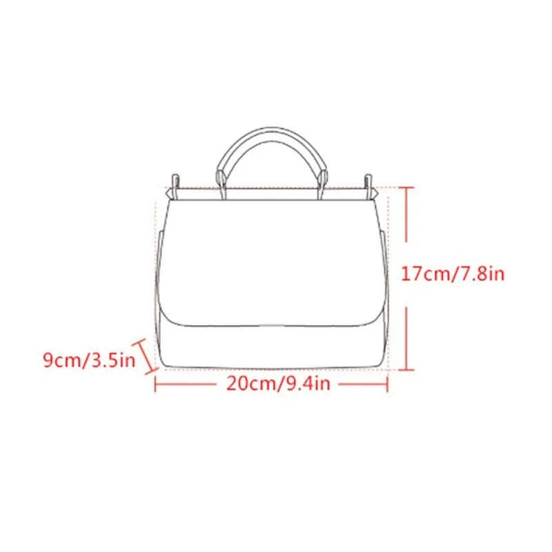 Women's rose pink PU leather crossbody tote handbag from TrendLux Wear featuring a stylish shoulder design and spacious interior.
