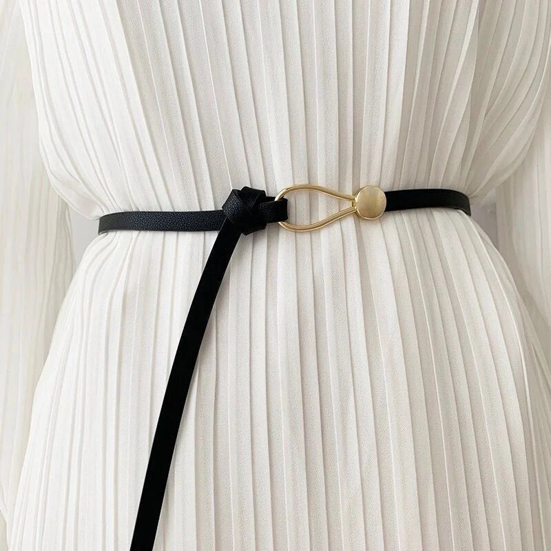 Women's Thin Bow Knotted Belt. TrenLux Wear