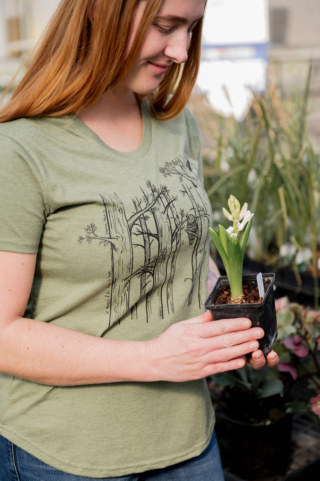 SPRING TREES - Women's Eco Tee
