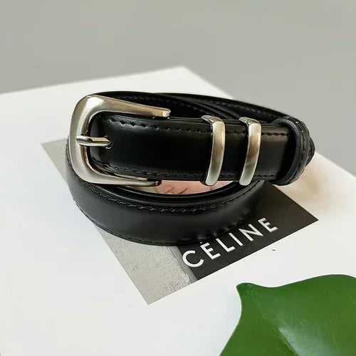 Women's Real Leather Jeans Belt. TrenLux Wear