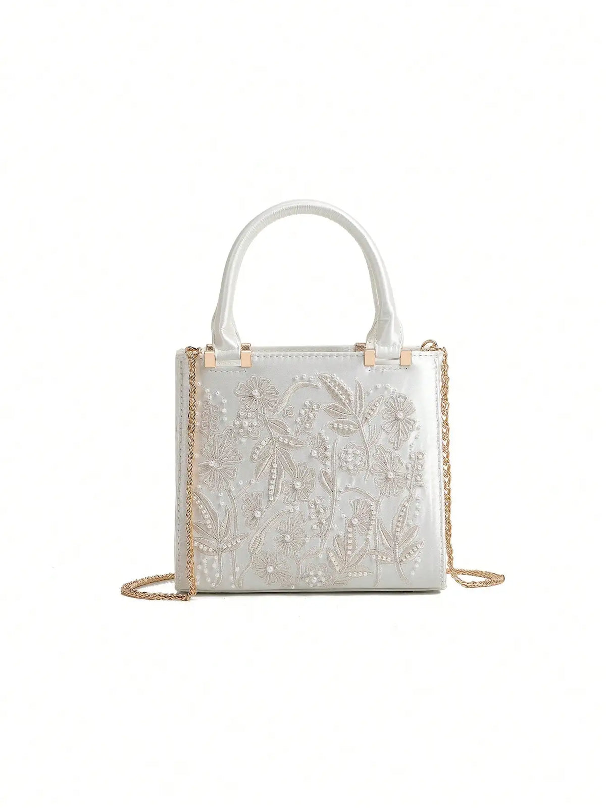 Vintage boho floral embroidery handbag by TrendLux Wear featuring retro design and intricate embroidery on a stylish tote bag.