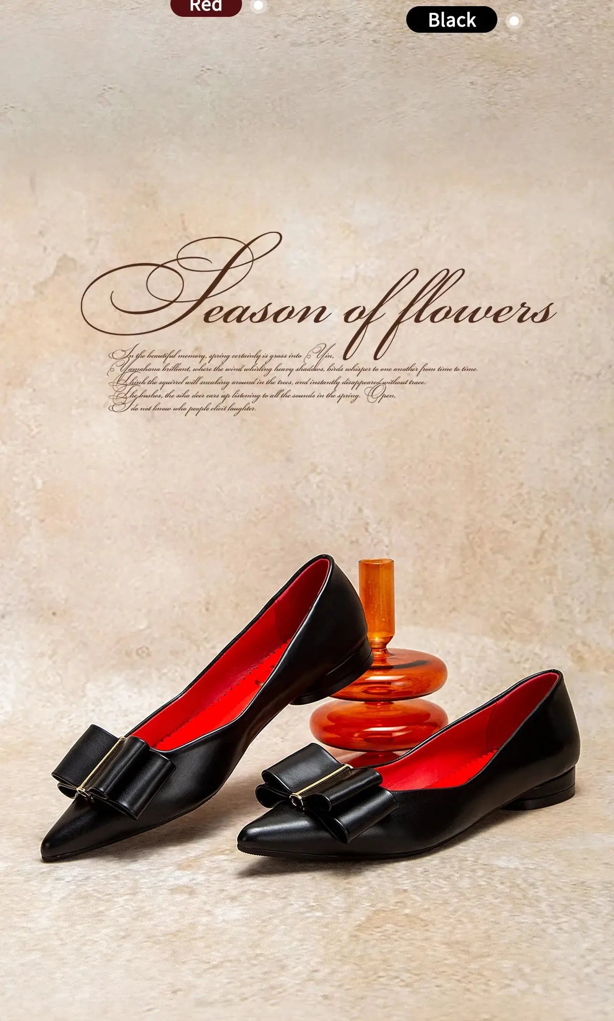 TrenLux Wear Women's Pointed-Toe Bow Flat Shoes — Luxury PU Leather Flats, Sizes 36–42 TrenLux Wear