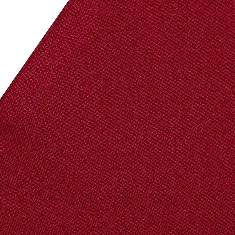 TrendLux Women's Polyester-Elastane Knit One-Shoulder Backless Slim Club Dress