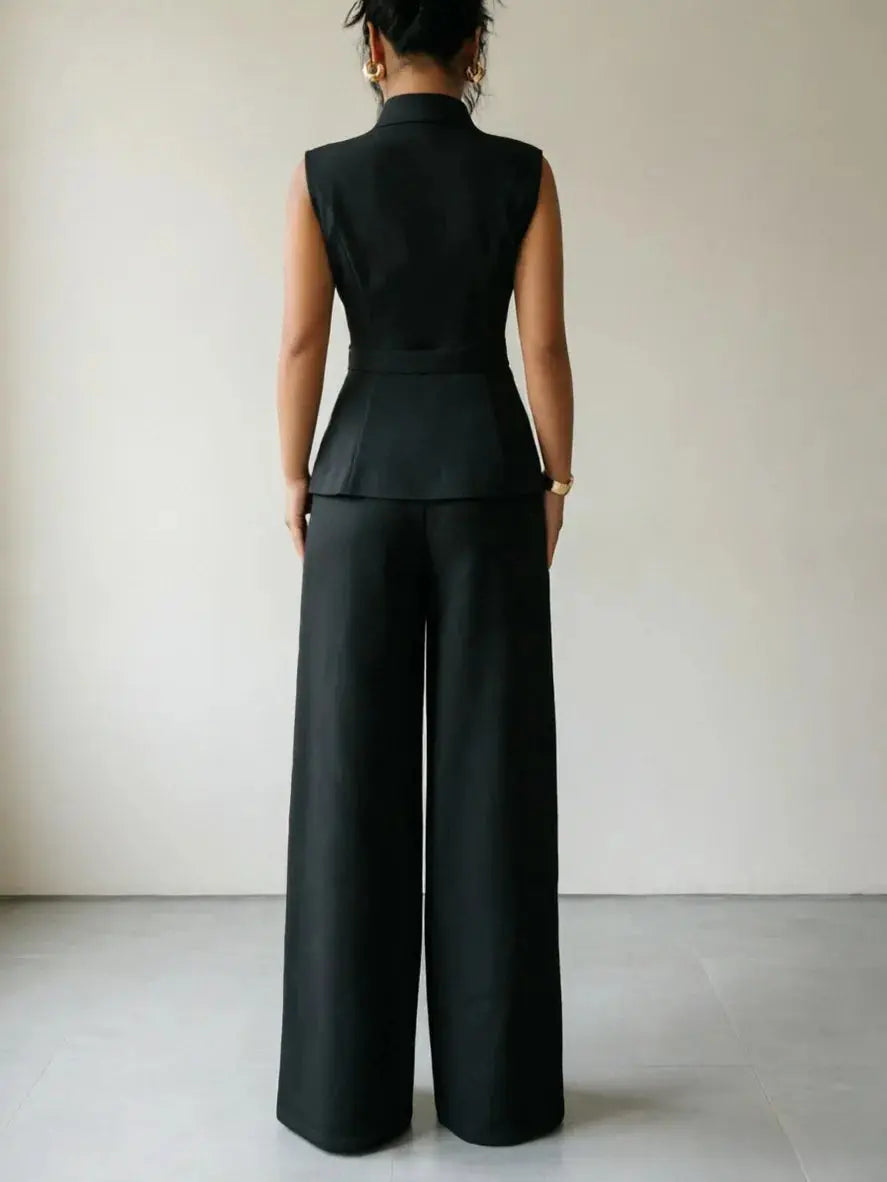 Trenluxwear Women's spring 2 Piece sleeveless Suit TrenLux Wear