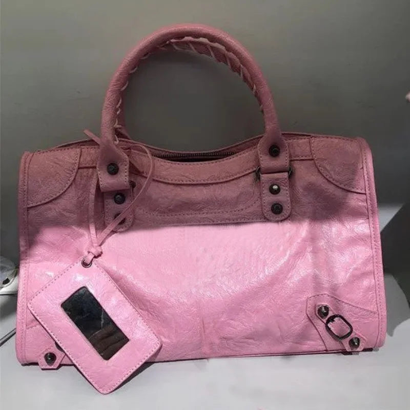 TrenLux Wear Women's Motorcycle Hobo High Capacity Luxury Handbag. TrenLux Wear