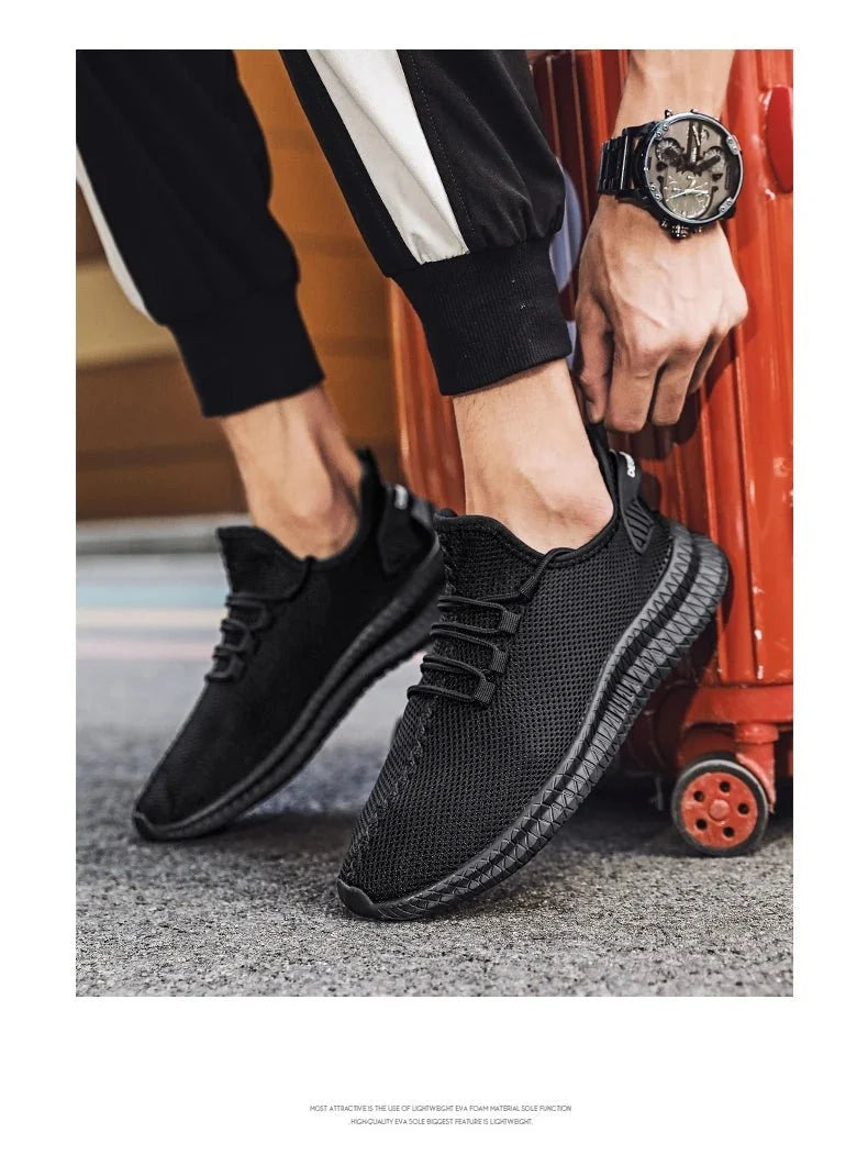 Men's TrendLux Wear Urban Street Sneakers with breathable mesh uppers, casual design, lightweight and comfortable for everyday wear.