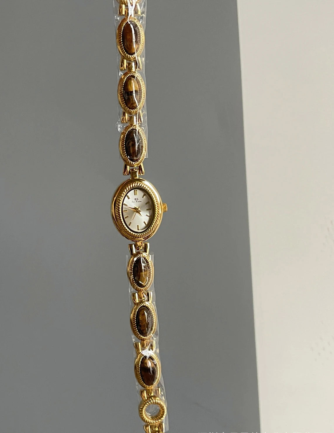 TrendLux Women's Luxury Jade Green Jewelry Bracelet Quartz Dress Wristwatch