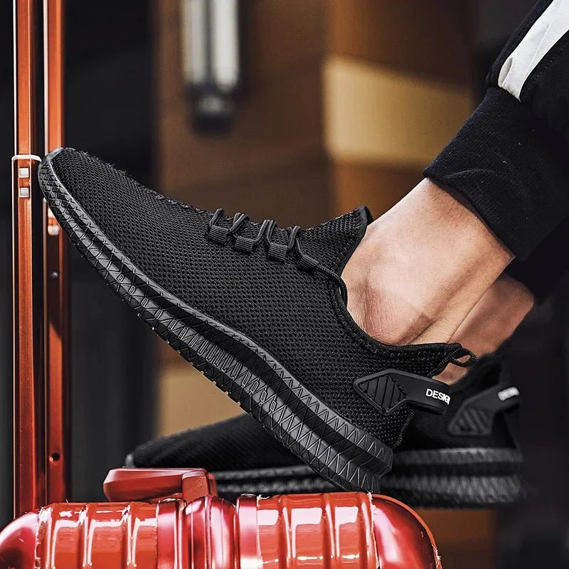 Men's TrendLux Wear Urban Street Sneakers with breathable mesh upper and casual style, perfect for everyday wear.