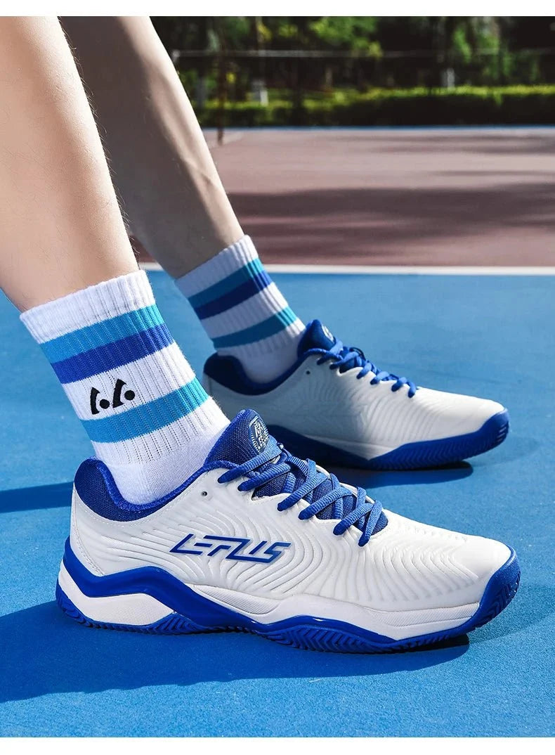 Men's lightweight TrendLux Wear athletic sneakers for tennis, hiking, and golf with breathable mesh and cushioned soles.