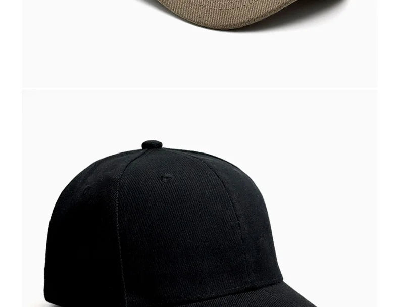 Unisex breathable sun-protective baseball cap with adjustable strap and hard brim in a neutral color.