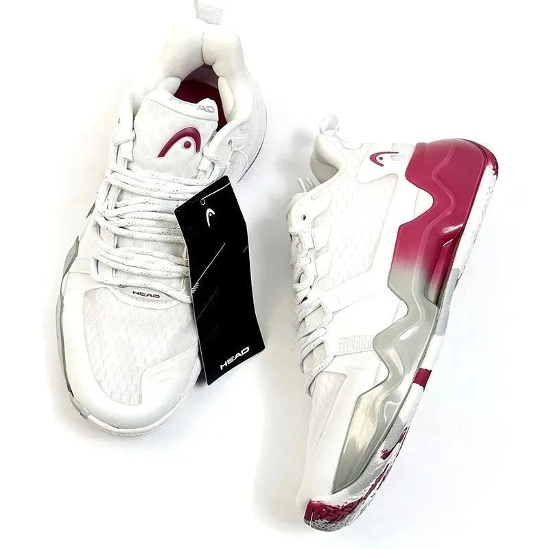 Unisex TrendLux Wear mid-top athletic tennis and badminton shoes with breathable lace-up design and supportive sole.