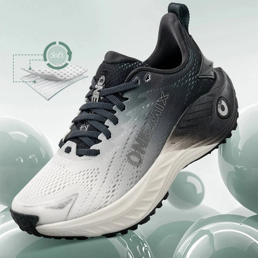 TrendLux Wear ONEMIX men's breathable running sneakers with lightweight cushion soles for gym and outdoor activities