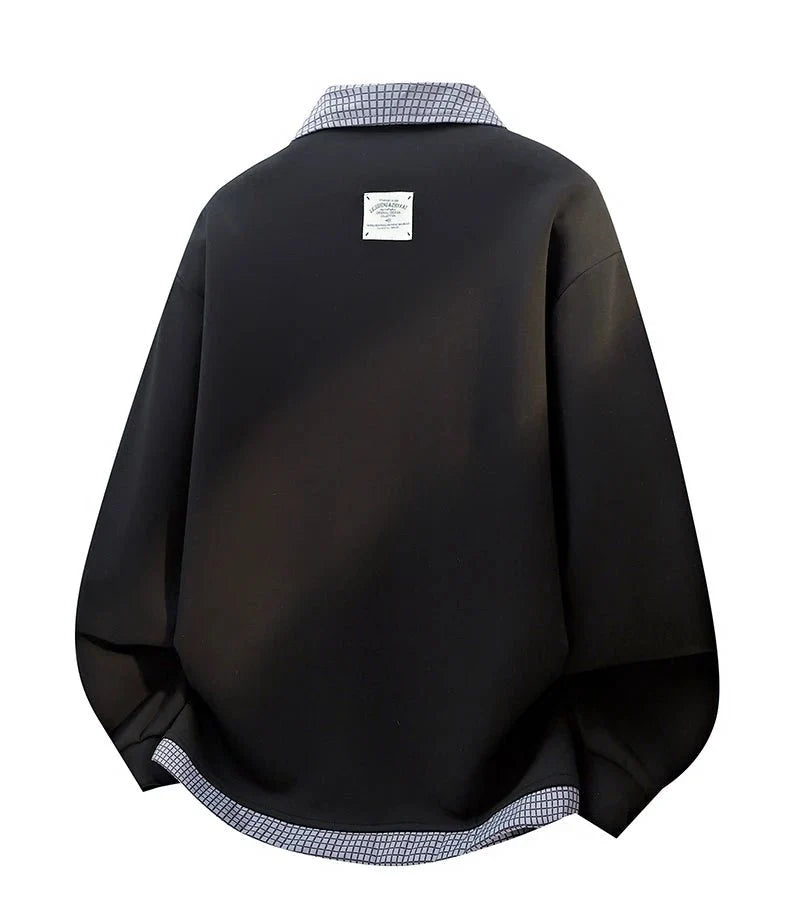 Men's quick-dry zip-up hoodie by TrendLux Wear in solid color, casual sweatshirt style, available in sizes L to 8XL.