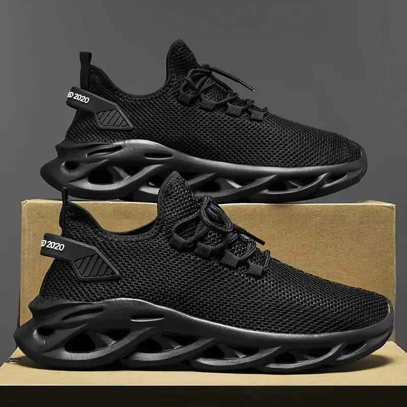 Men's TrendLux Wear Urban Street Sneakers with breathable mesh uppers and casual design, ideal for everyday active wear.