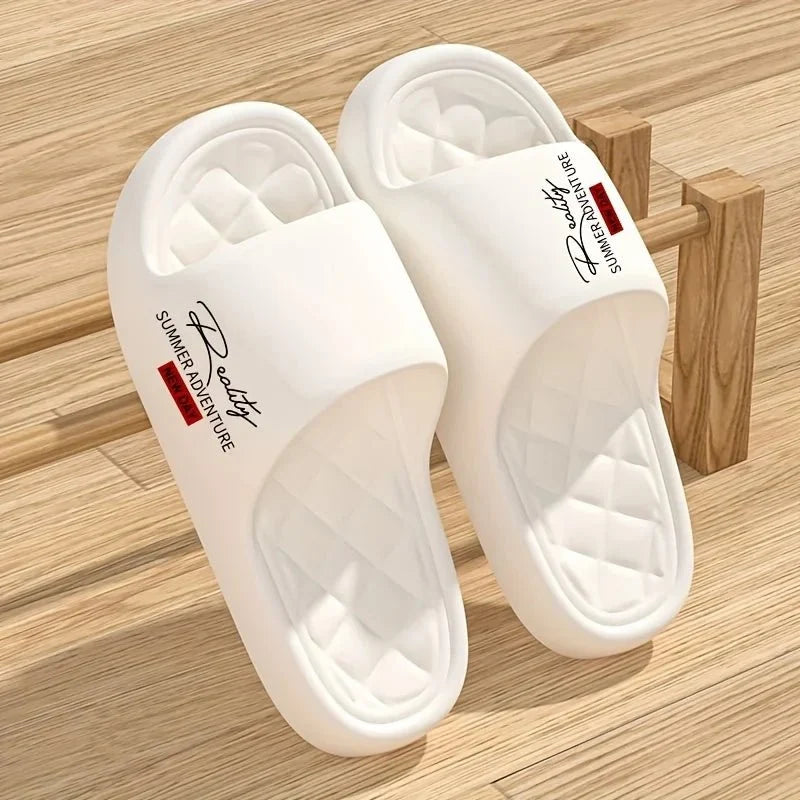 Men's lightweight EVA slippers by TrendLux Wear featuring soft soles, suitable for indoor and outdoor casual wear.