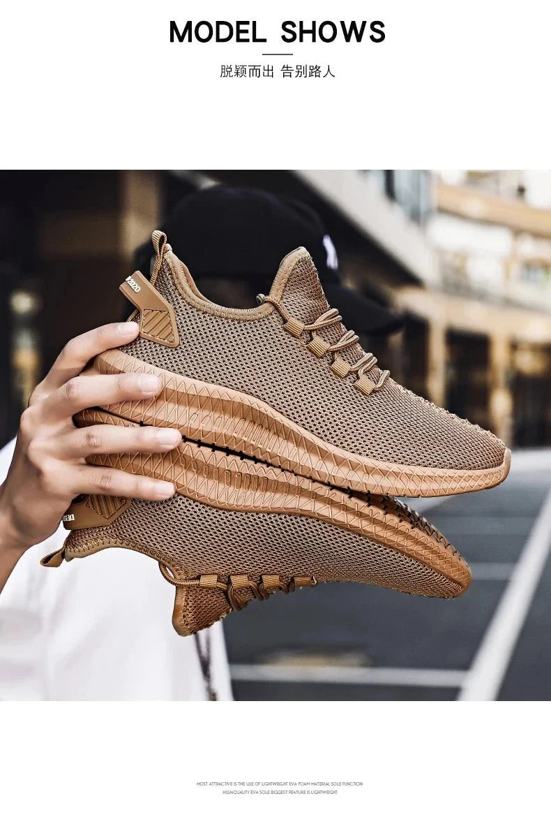 Men's TrendLux Wear Urban Street Sneakers with breathable mesh uppers, casual style, suitable for daily wear
