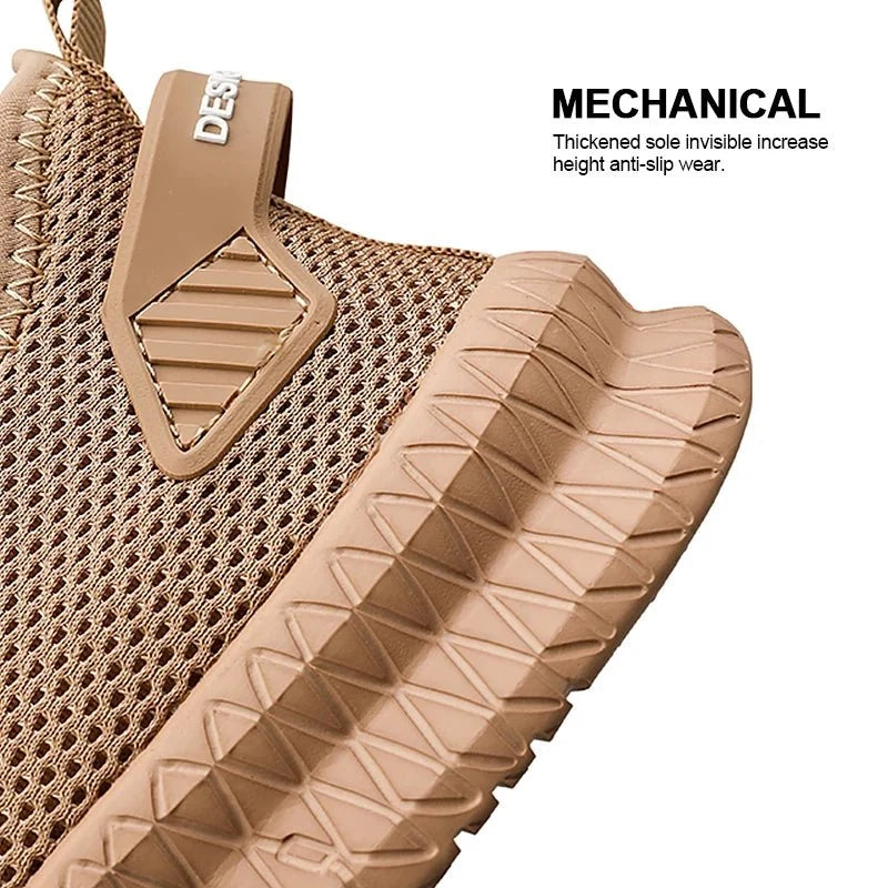 Men's TrendLux Wear Urban Street Sneakers featuring breathable mesh material and casual design for everyday wear.