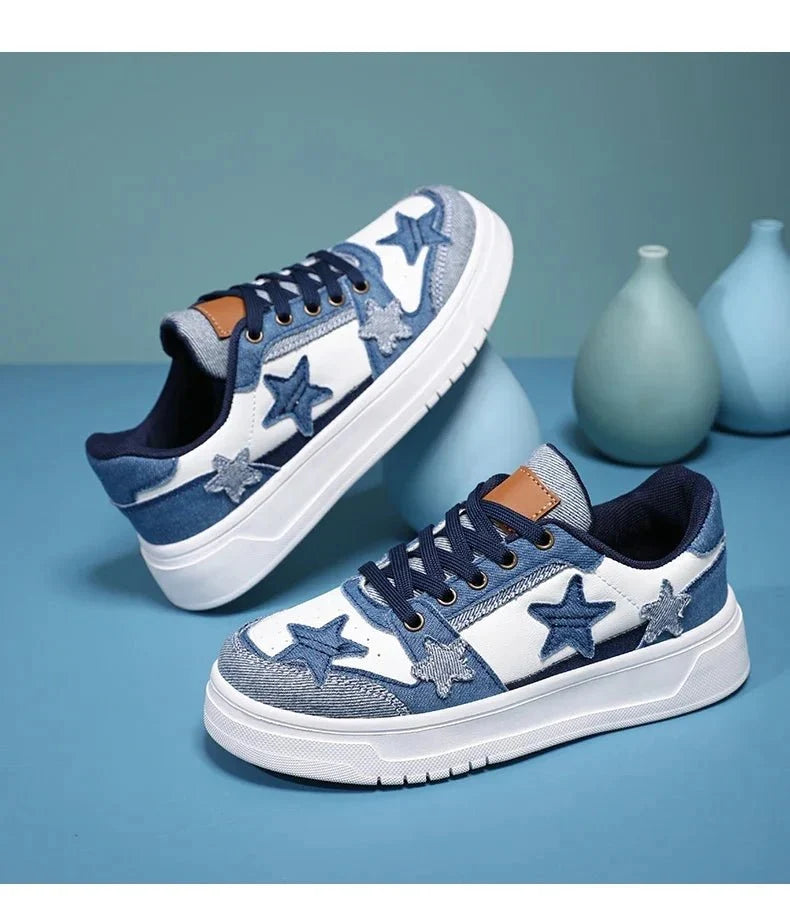 Men's breathable mesh tennis sneakers by TrendLux Wear featuring lightweight design and wide fit for outdoor activities.