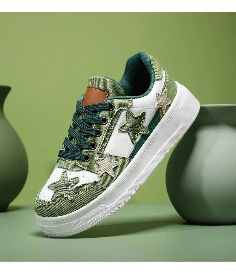 Men's breathable mesh tennis sneakers by TrendLux Wear, lightweight outdoor shoes with wide fit and supportive design.