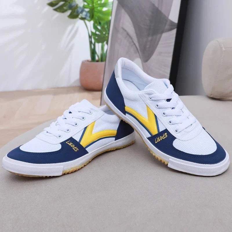 TrendLux Wear professional table tennis shoes with breathable, anti-slip soles for training and competition.