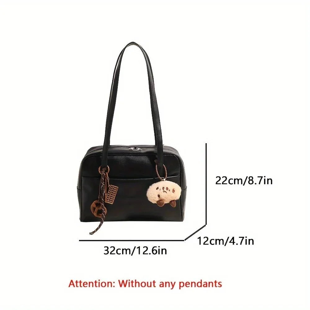 Women's vintage large capacity versatile handbag by TrendLux Wear, showing spacious interior and stylish design with sturdy handles.