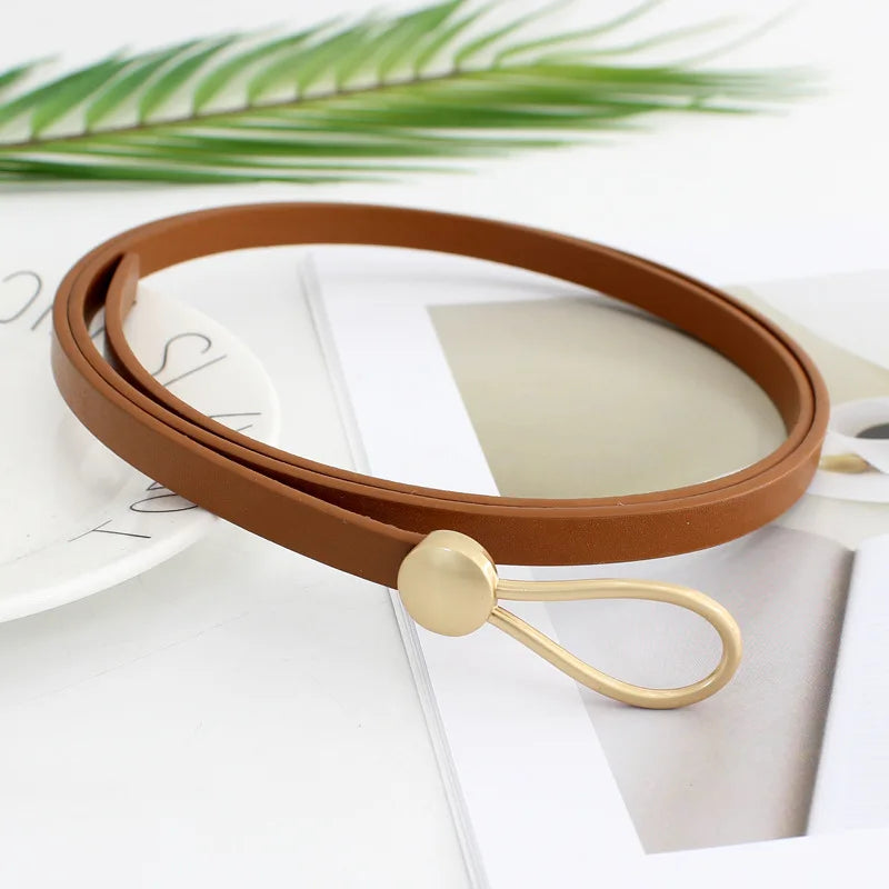 Women's Thin Bow Knotted Belt. TrenLux Wear