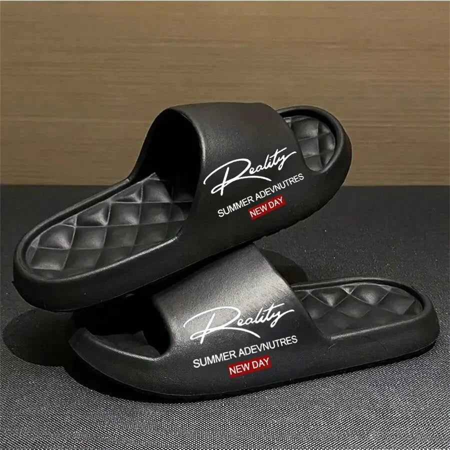 Men's lightweight EVA slippers by TrendLux Wear with soft soles, ideal for indoor and outdoor casual wear.