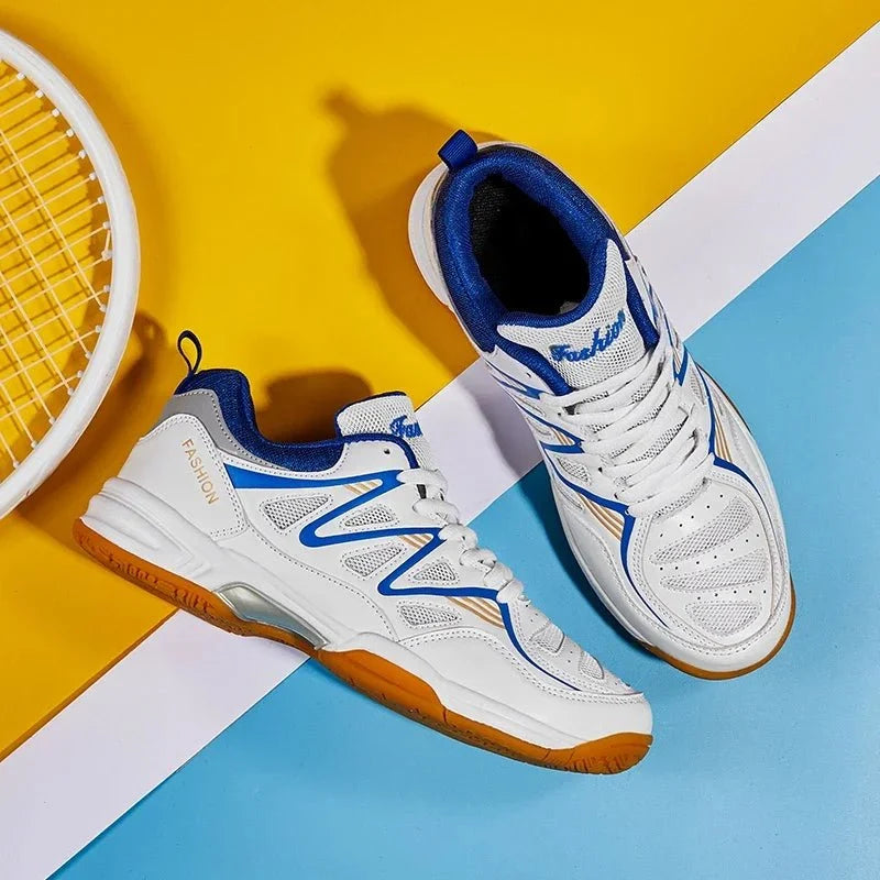 Unisex breathable athletic court sneakers by TrendLux Wear, suitable for tennis and volleyball, in size 35-50.