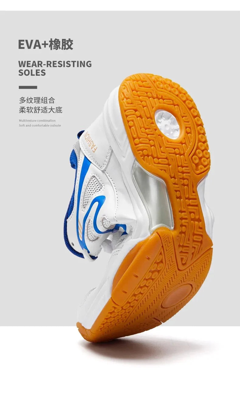 TrendLux Wear men's high-end tennis and badminton shoes with anti-slip soles, all-season athletic court sneakers.