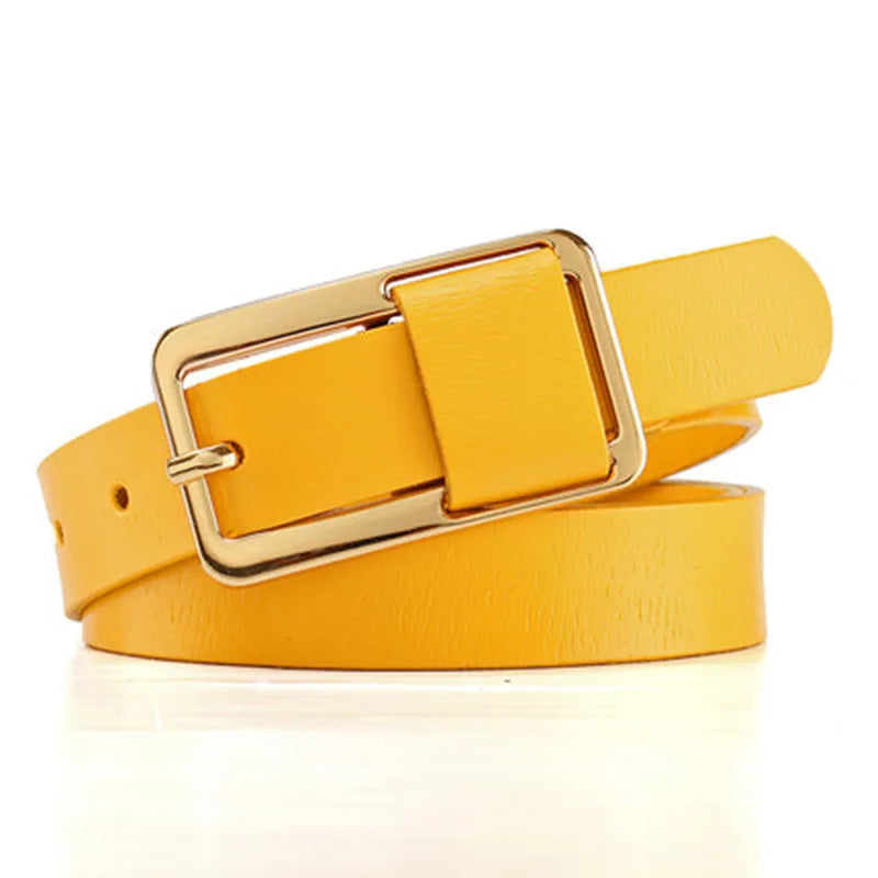 Women's Wide Cinched Waist Belt. TrenLux Wear