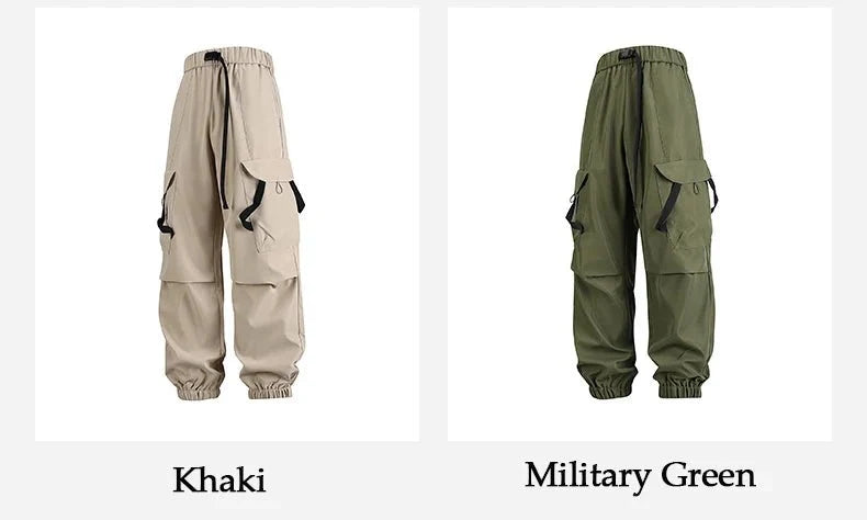 Men's cycling long pants by TrendLux Wear in multiple colors, loose fit, comfortable sport trousers with multiple pockets.