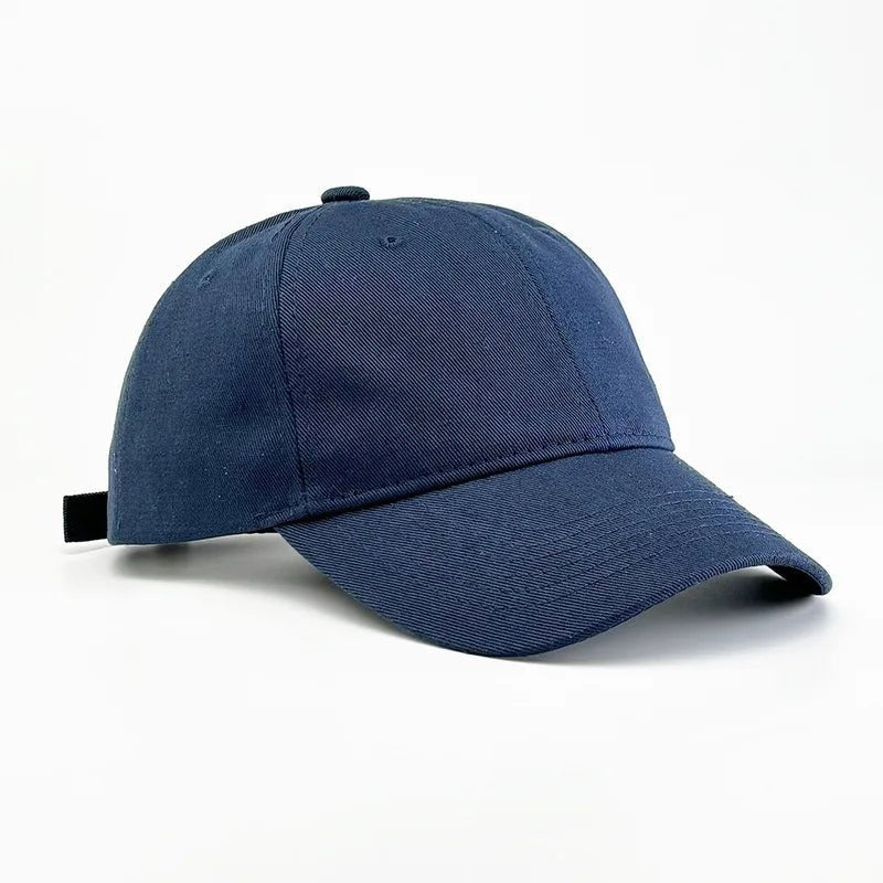 Unisex TrendLux Wear cotton curved brim baseball cap in soft fabric, available in 19 colors, Korean style, casual accessory