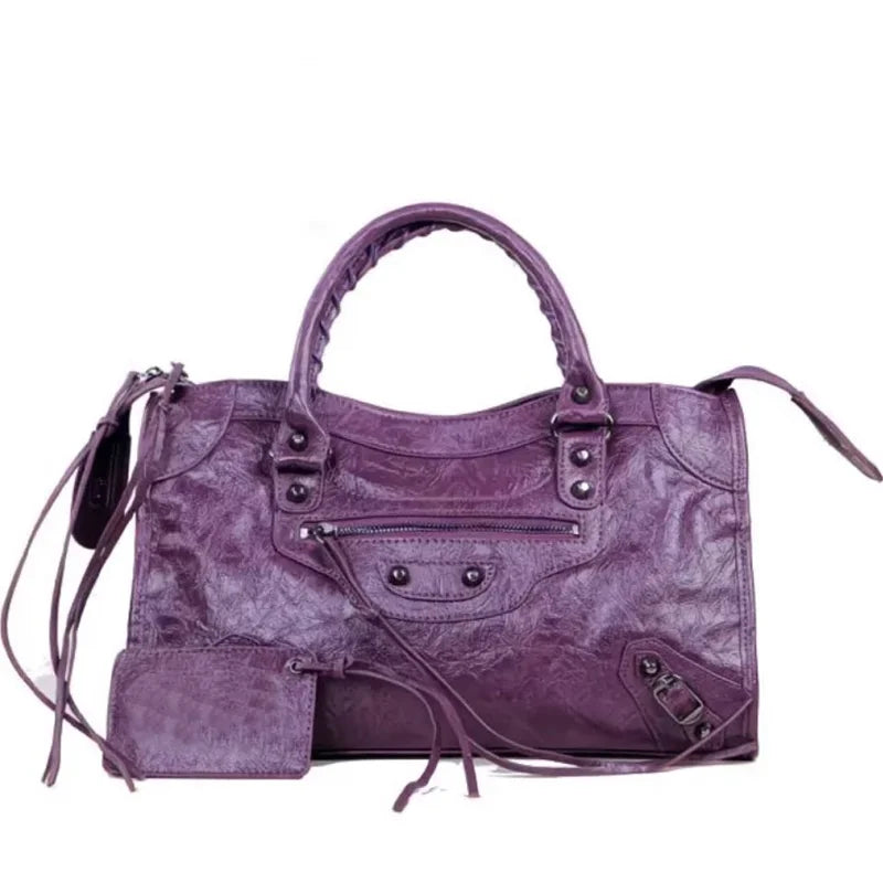 TrenLux Wear Women's Motorcycle Hobo High Capacity Luxury Handbag. TrenLux Wear