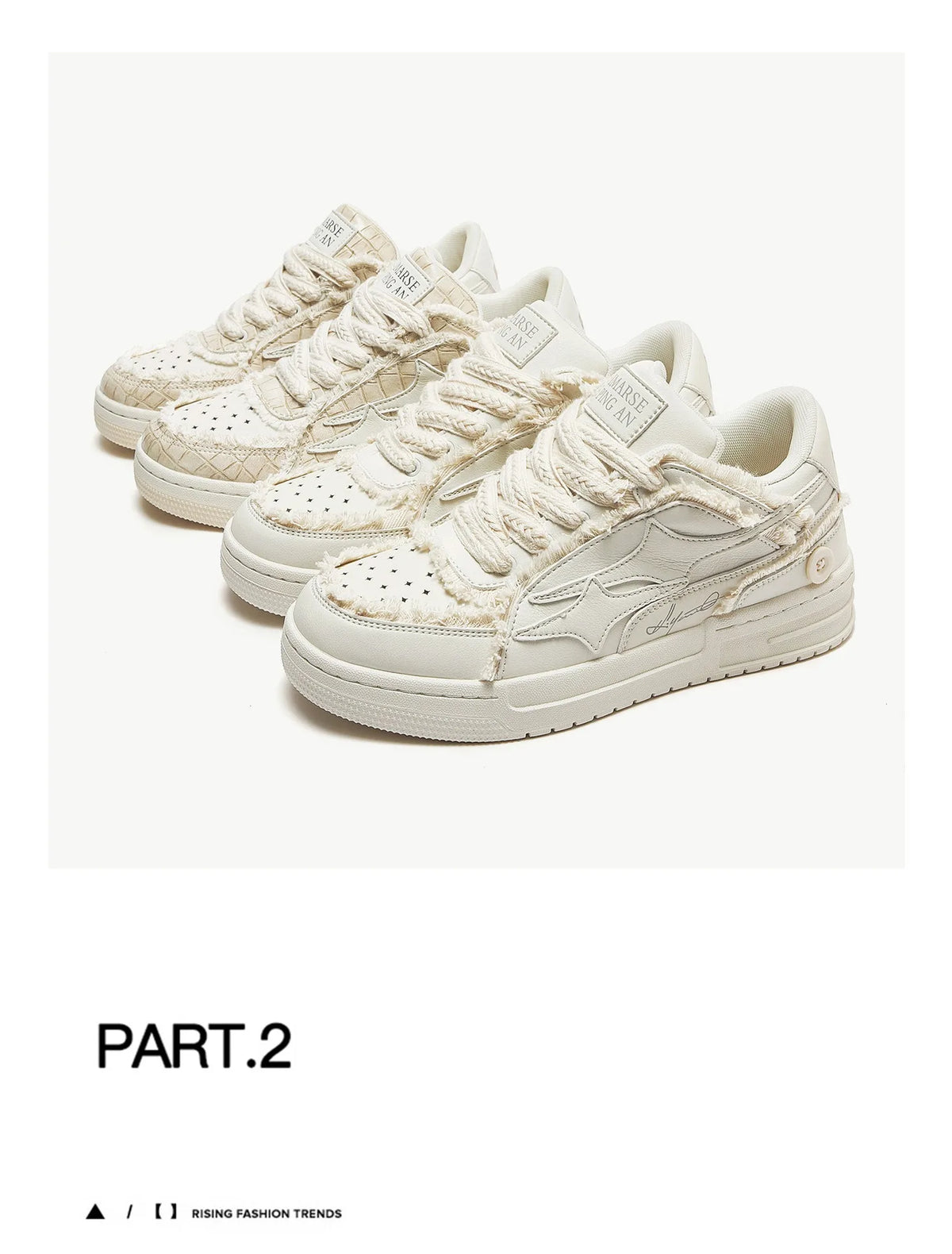 Retro Star leather sneakers by TrendLux Wear, unisex casual shoes featuring star details and classic sneaker design.