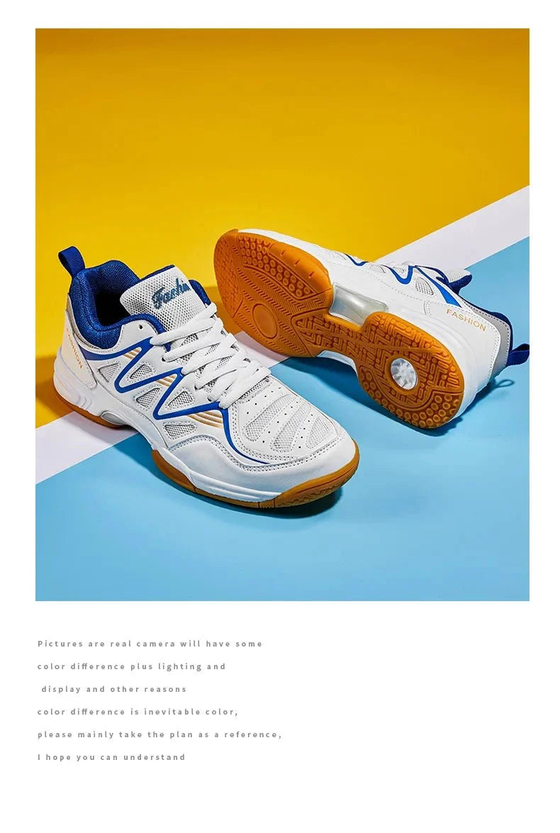 Men's TrendLux Wear athletic tennis and badminton shoes with anti-slip soles, designed for all-season court performance.