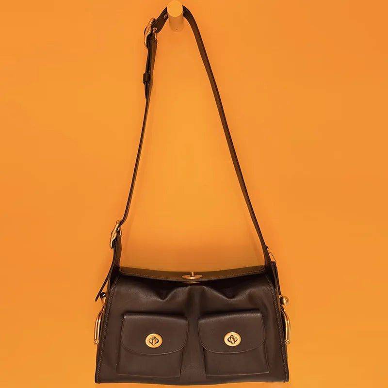 TrenLux Wear Women's Vintage Pure Leather Large Capacity Bag TrenLux Wear