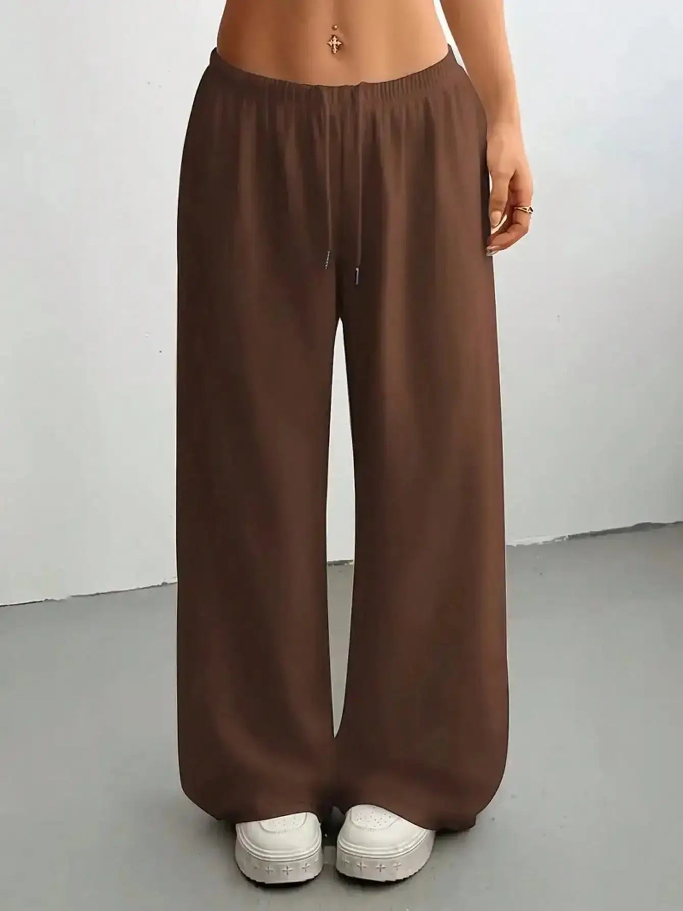 Trenluxwear Ladies' casual wide leg jogging pants TrenLux Wear