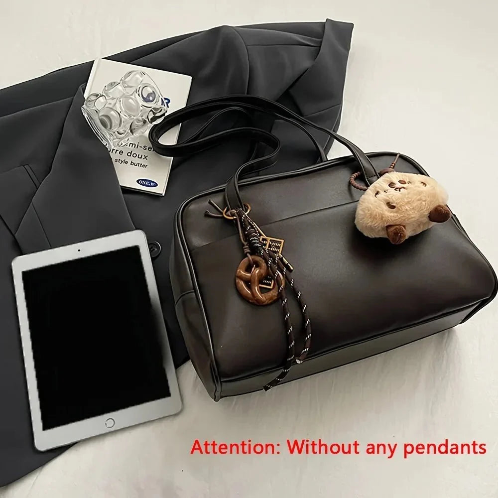 Women's vintage large capacity versatile handbag by TrendLux Wear, featuring spacious interior and stylish design.