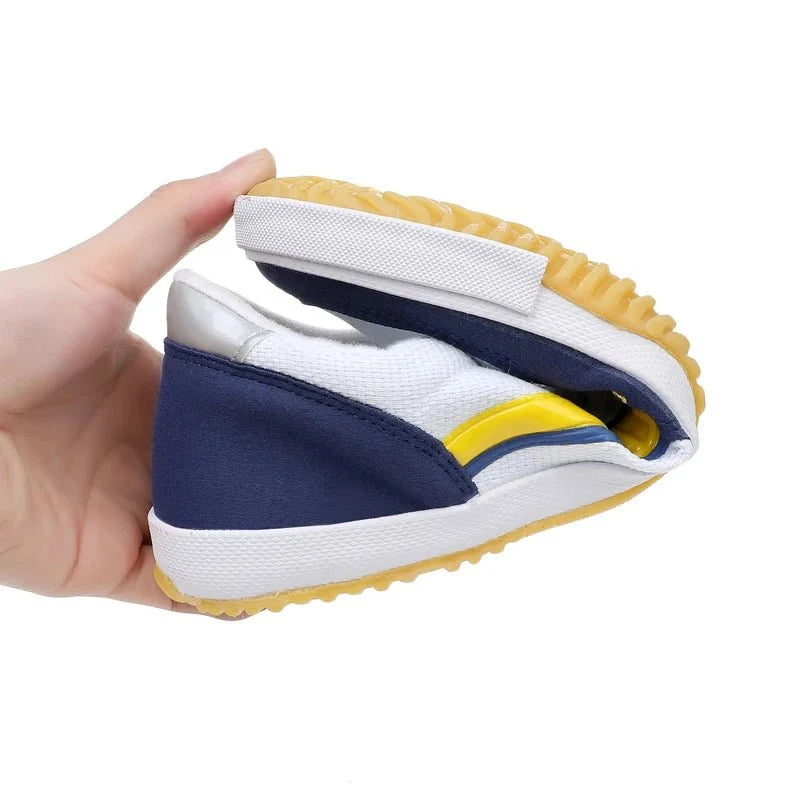 TrendLux Wear professional table tennis shoes with anti-slip soles and breathable design for training and competition.