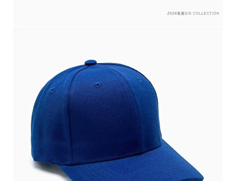 Unisex breathable sun-protective baseball cap with adjustable fit and hard brim in a stylish design, available in 22 colors.