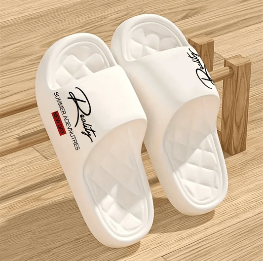 Men's lightweight EVA slippers by TrendLux Wear, soft sole casual indoor and outdoor slides on a neutral background.