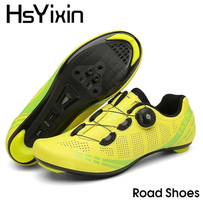 Men's MTB cycling shoes by TrendLux Wear, featuring a durable design with adjustable straps and cleat compatibility for mountain biking.