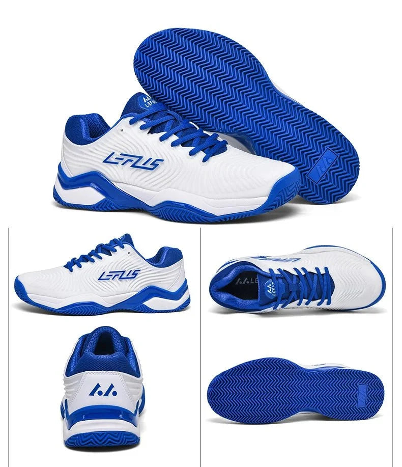Men's lightweight multi-sport sneakers by TrendLux Wear, designed for tennis, hiking, and golf, featuring breathable athletic shoes.