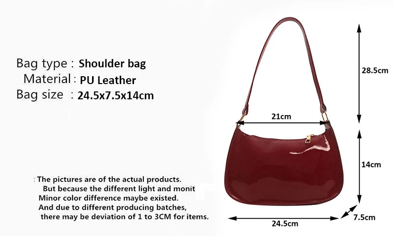 TrenLux Wear Women's Pure Leather Solid Colour Cherry Pendant  Bag TrenLux Wear