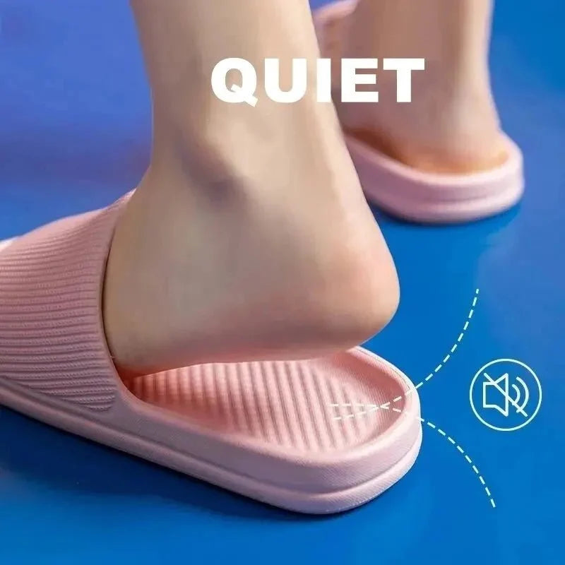 TrendLux Wear soft sole massage shower slippers, waterproof and non-slip unisex bathroom slides, ideal for comfortable shower use.