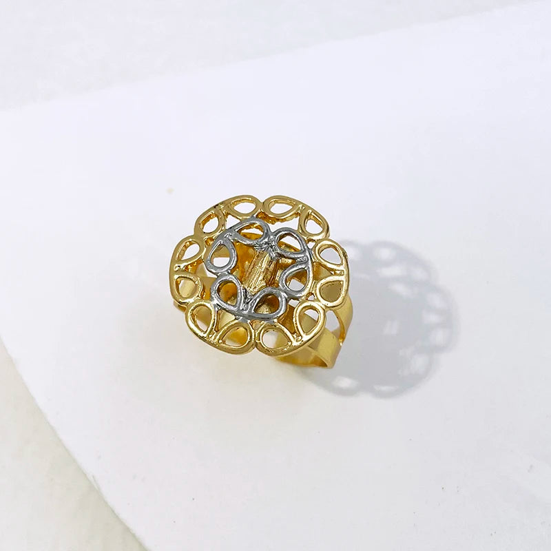 Women's Two-Tone Luxury Jewellery Set. TrenLux Wear