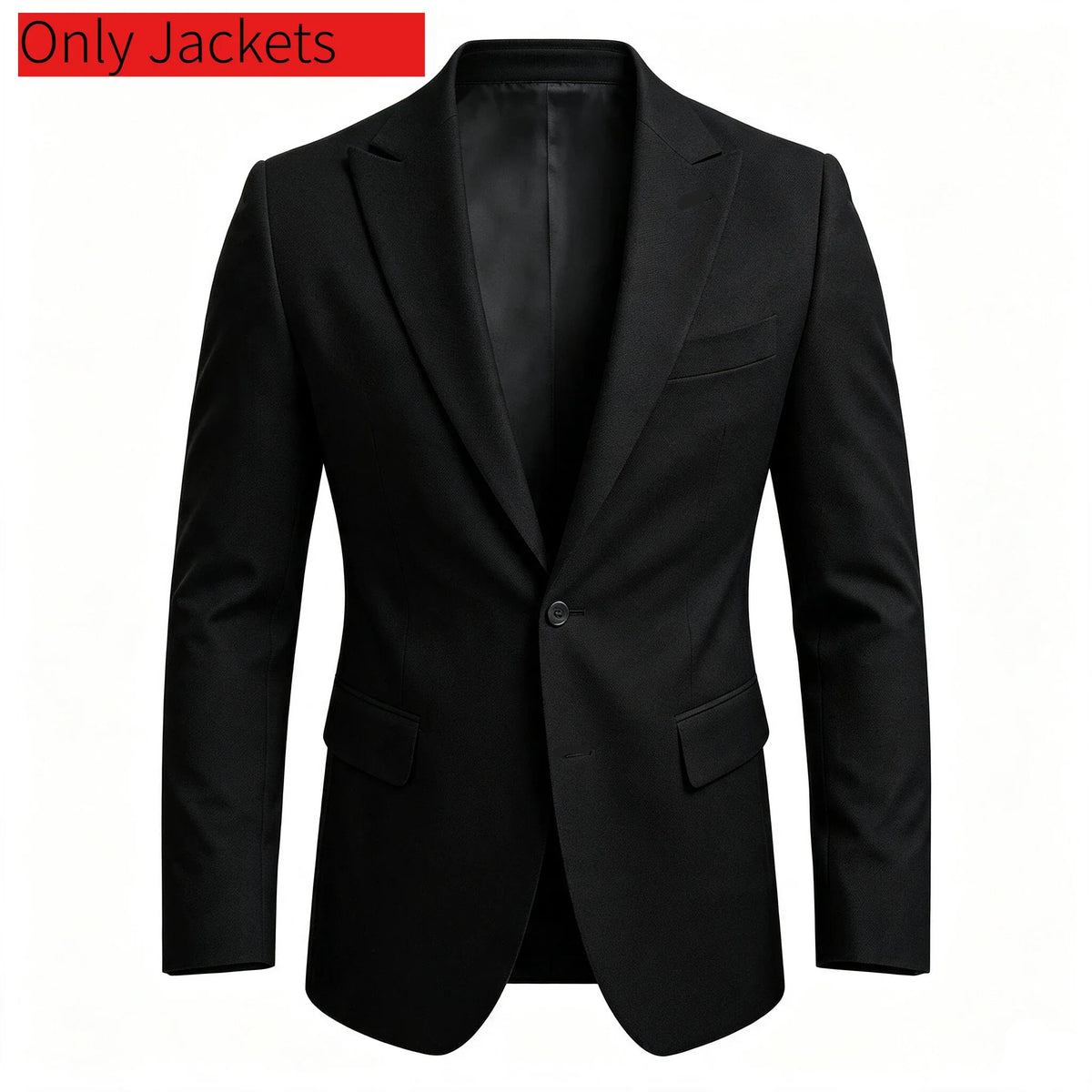 Men's Peak-Lapel Three-Piece Tuxedo Suit