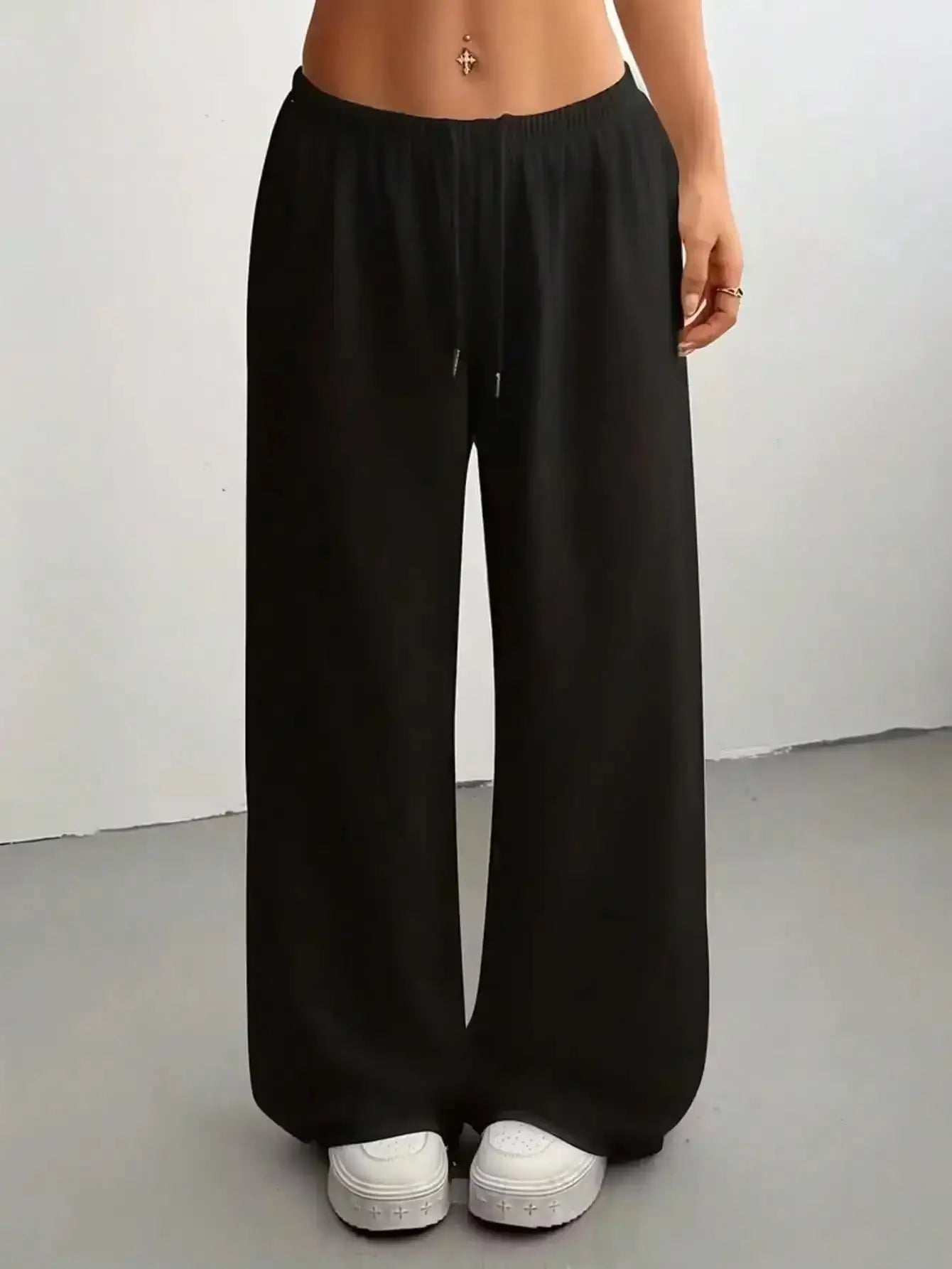 Trenluxwear Ladies' casual wide leg jogging pants TrenLux Wear